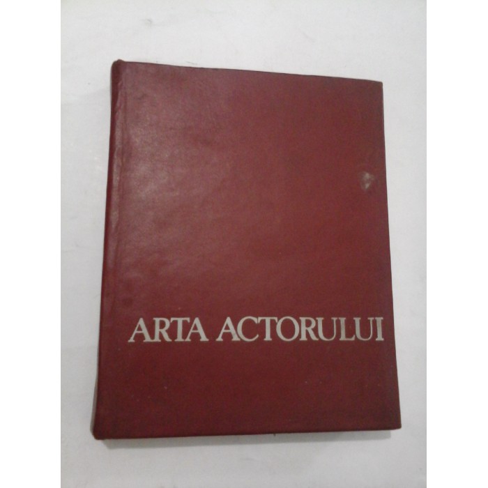           ARTA  ACTORULUI